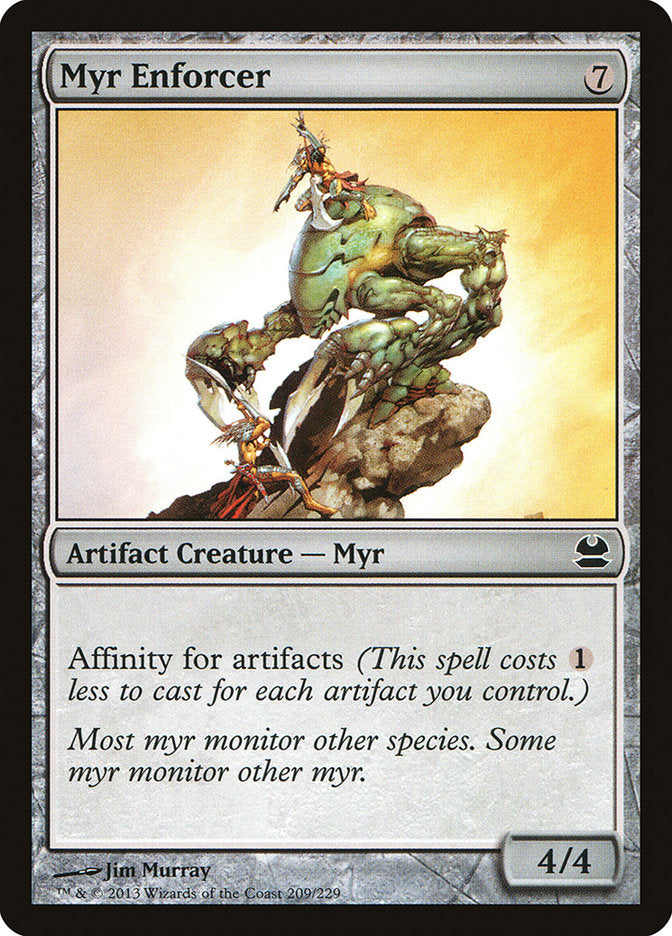 Myr Enforcer [Modern Masters] | Chromatic Games