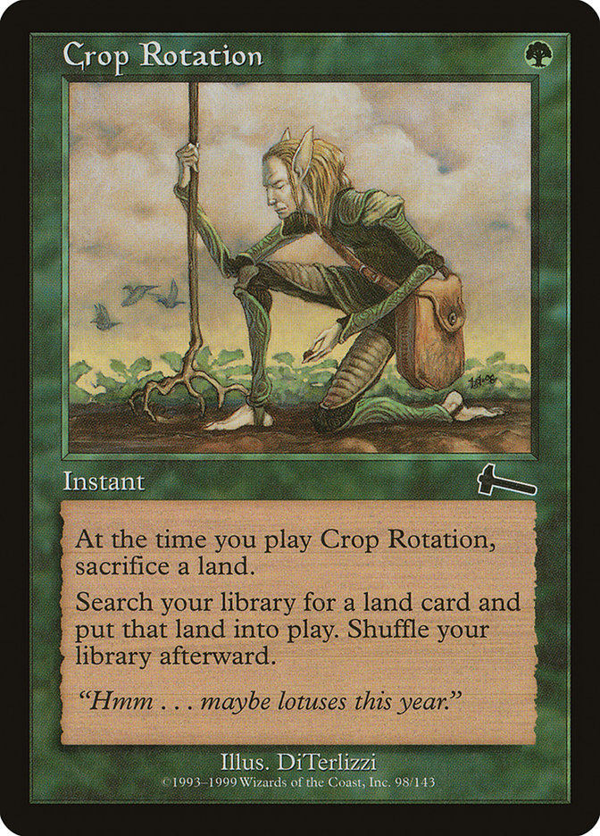 Crop Rotation [Urza's Legacy] | Chromatic Games