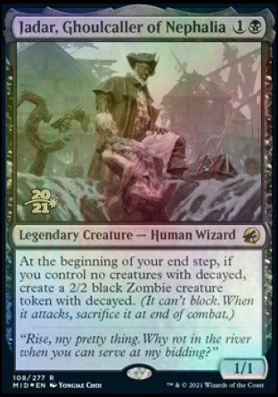Jadar, Ghoulcaller of Nephalia [Innistrad: Midnight Hunt Prerelease Promos] | Chromatic Games
