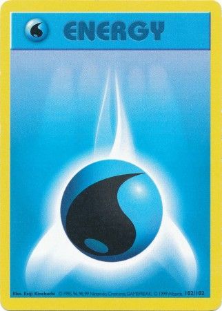 Water Energy [Base Set (Shadowless)] | Chromatic Games