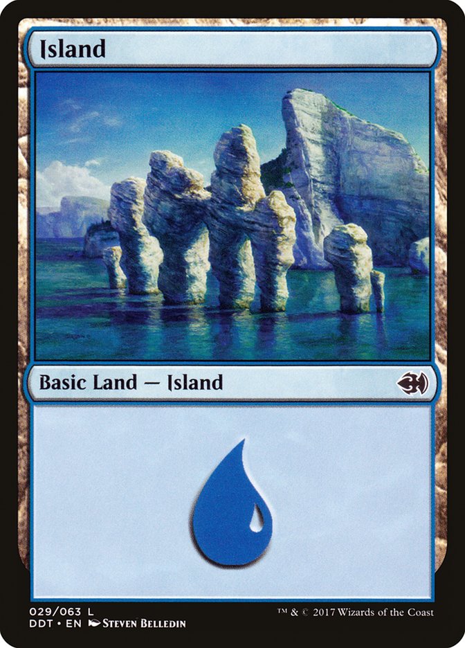 Island (29) [Duel Decks: Merfolk vs. Goblins] | Chromatic Games