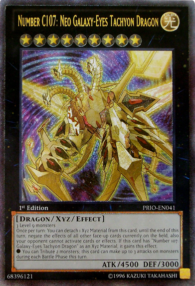 Number C107: Neo Galaxy-Eyes Tachyon Dragon [PRIO-EN041] Super Rare | Chromatic Games