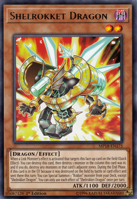 Shelrokket Dragon [MP18-EN175] Rare | Chromatic Games