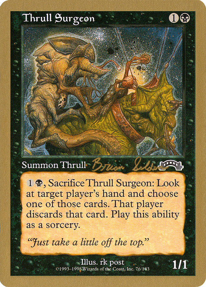 Thrull Surgeon (Brian Selden) [World Championship Decks 1998] | Chromatic Games