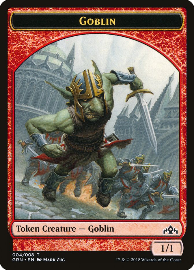 Goblin Token [Guilds of Ravnica Tokens] | Chromatic Games