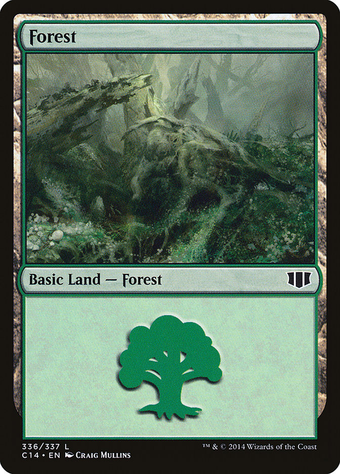 Forest (336) [Commander 2014] | Chromatic Games