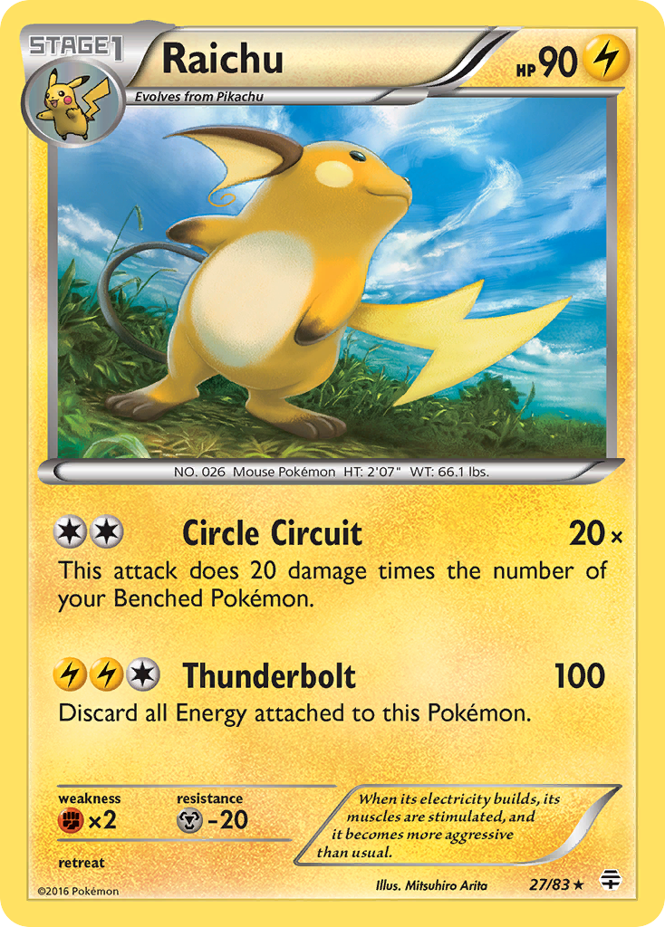 Raichu [Generations] | Chromatic Games