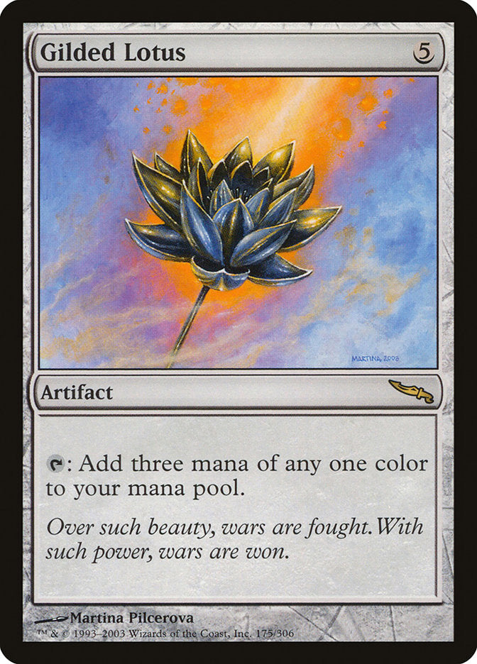 Gilded Lotus [Mirrodin] | Chromatic Games