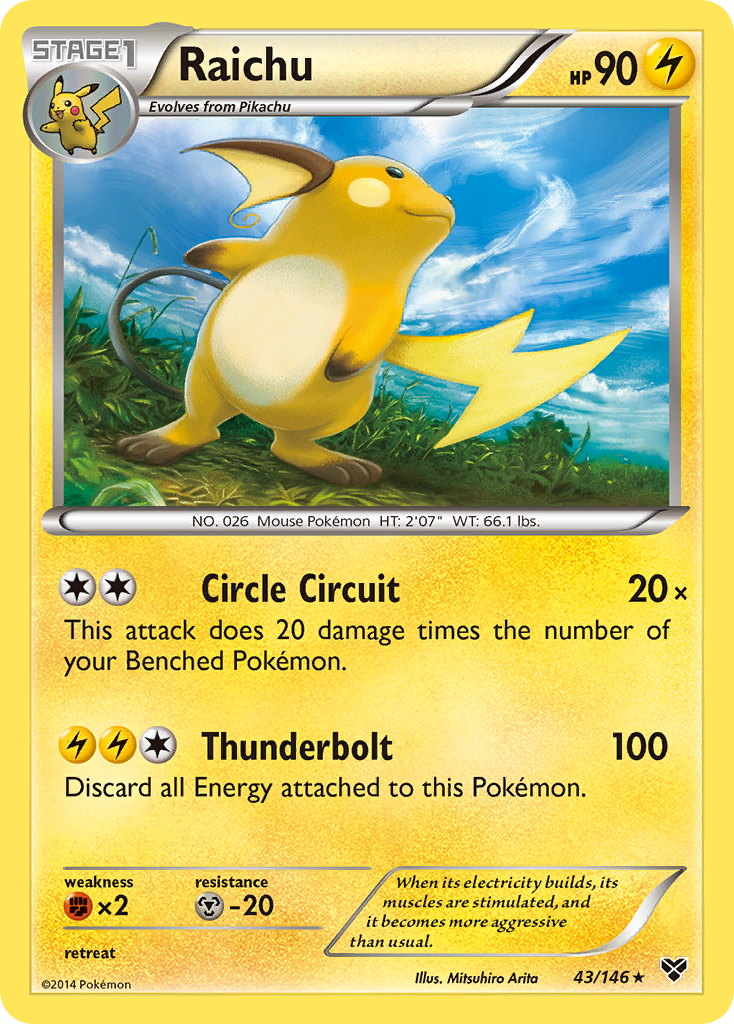 Raichu [XY] | Chromatic Games