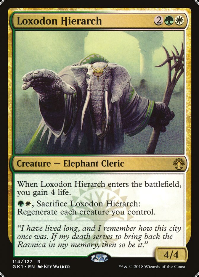 Loxodon Hierarch [Guilds of Ravnica Guild Kit] | Chromatic Games