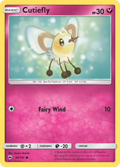 Cutiefly (95/147) [Sun & Moon: Burning Shadows] | Chromatic Games