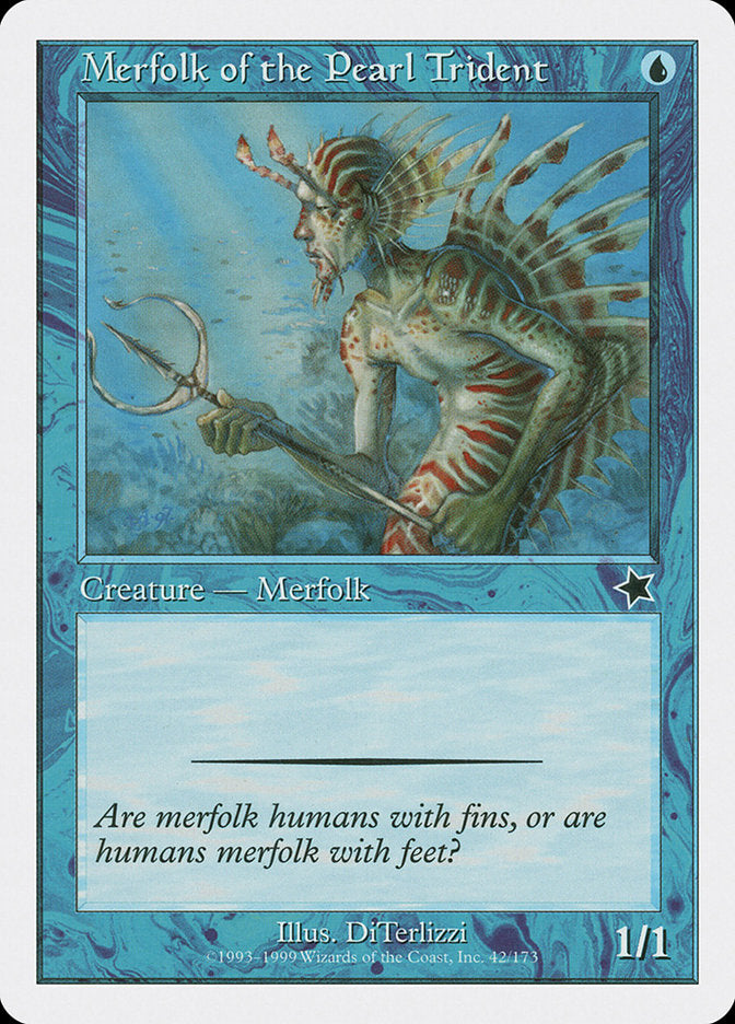 Merfolk of the Pearl Trident [Starter 1999] | Chromatic Games