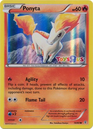 Ponyta (Toys R Us Promo) [Miscellaneous Cards & Products] | Chromatic Games