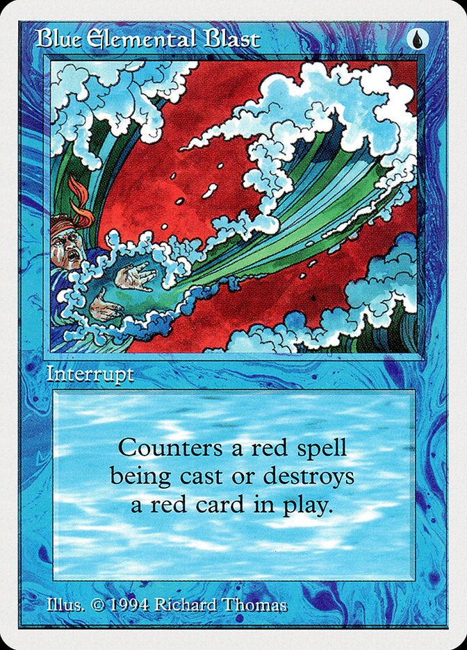 Blue Elemental Blast [Summer Magic / Edgar] | Chromatic Games