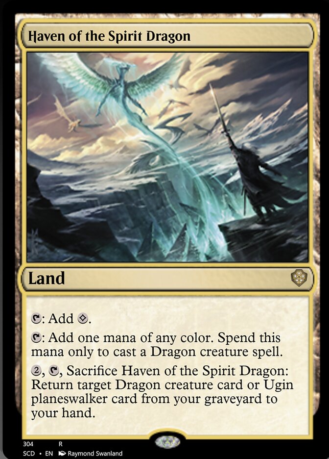 Haven of the Spirit Dragon [Starter Commander Decks] | Chromatic Games