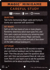 Careful Study (Magic Minigame) [Strixhaven: School of Mages Minigame] | Chromatic Games