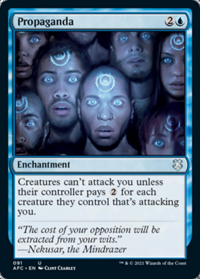 Propaganda [Dungeons & Dragons: Adventures in the Forgotten Realms Commander] | Chromatic Games