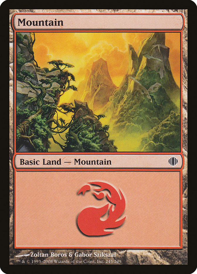 Mountain (245) [Shards of Alara] | Chromatic Games