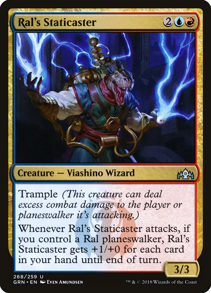 Ral's Staticaster [Guilds of Ravnica] | Chromatic Games