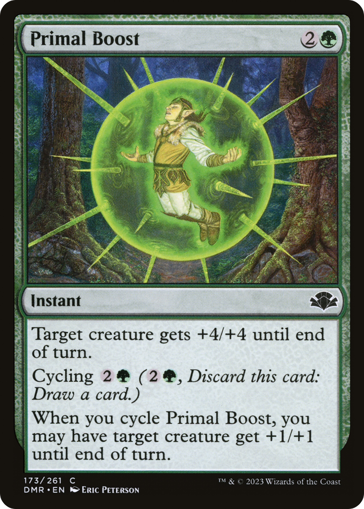 Primal Boost [Dominaria Remastered] | Chromatic Games