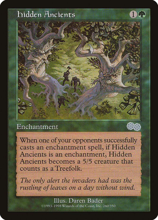 Hidden Ancients [Urza's Saga] | Chromatic Games