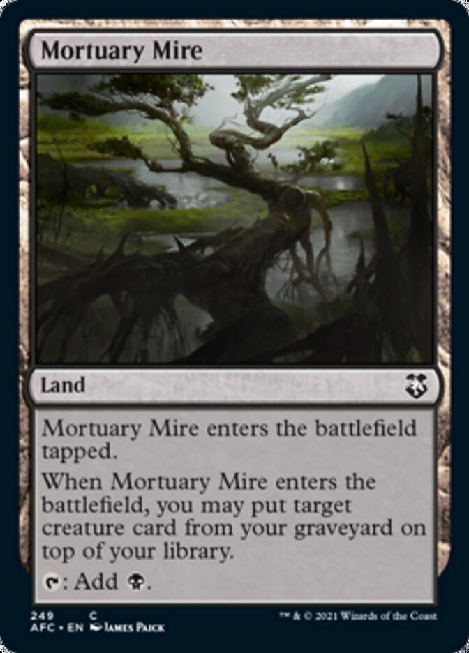 Mortuary Mire [Dungeons & Dragons: Adventures in the Forgotten Realms Commander] | Chromatic Games