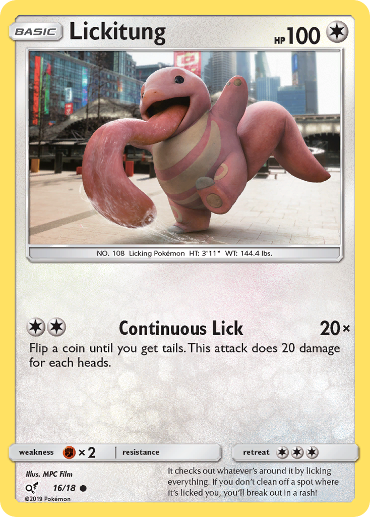 Lickitung [Detective Pikachu] | Chromatic Games