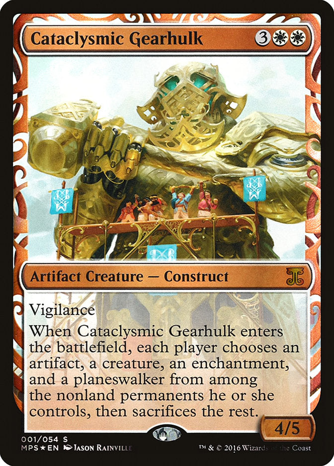 Cataclysmic Gearhulk [Kaladesh Inventions] | Chromatic Games