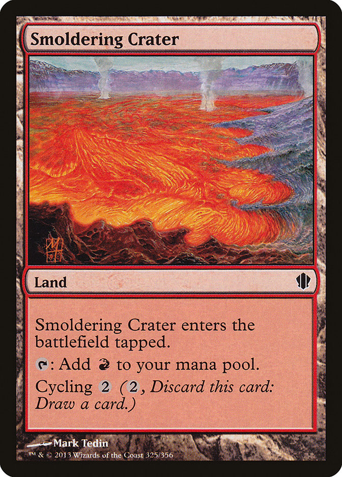 Smoldering Crater [Commander 2013] | Chromatic Games