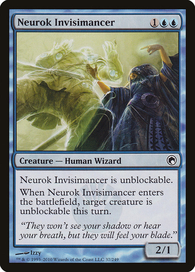 Neurok Invisimancer [Scars of Mirrodin] | Chromatic Games