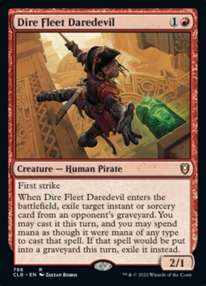 Dire Fleet Daredevil [Commander Legends: Battle for Baldur's Gate] | Chromatic Games