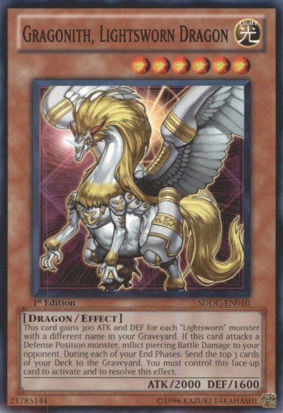 Gragonith, Lightsworn Dragon [SDDC-EN010] Common | Chromatic Games