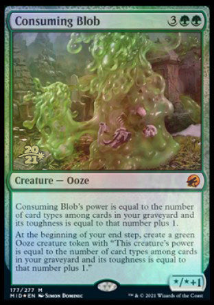 Consuming Blob [Innistrad: Midnight Hunt Prerelease Promos] | Chromatic Games