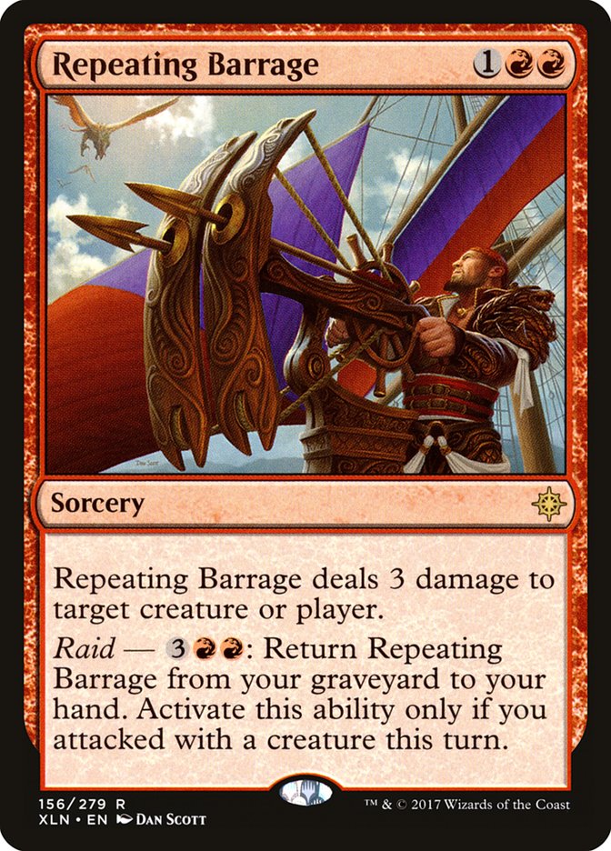 Repeating Barrage [Ixalan] | Chromatic Games