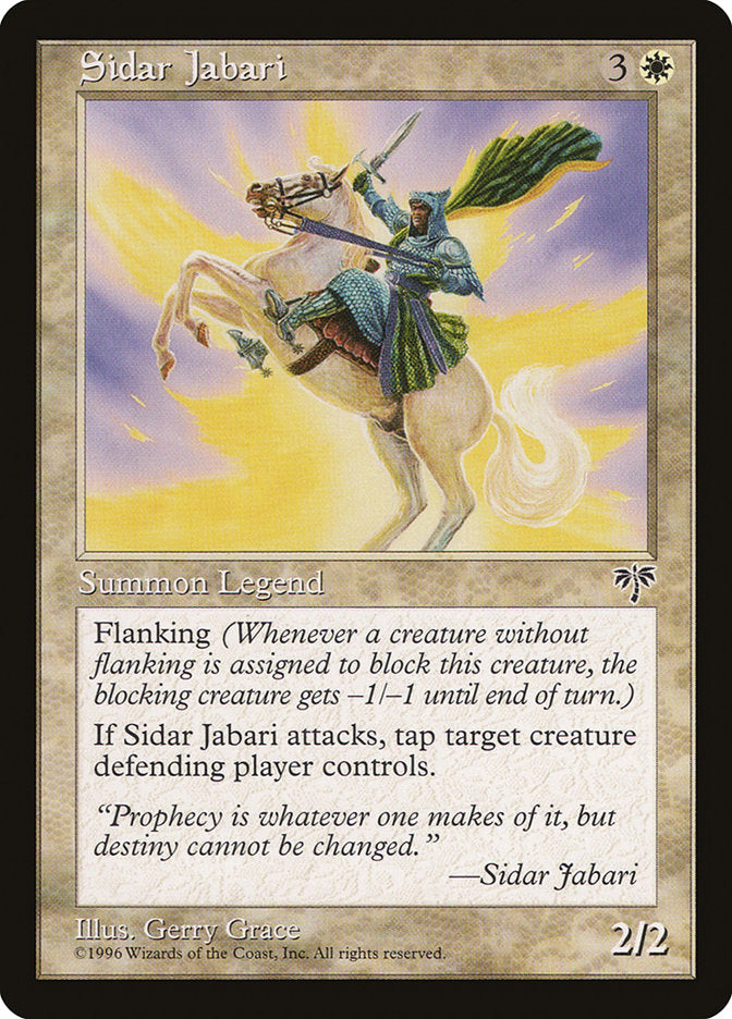 Sidar Jabari [Mirage] | Chromatic Games
