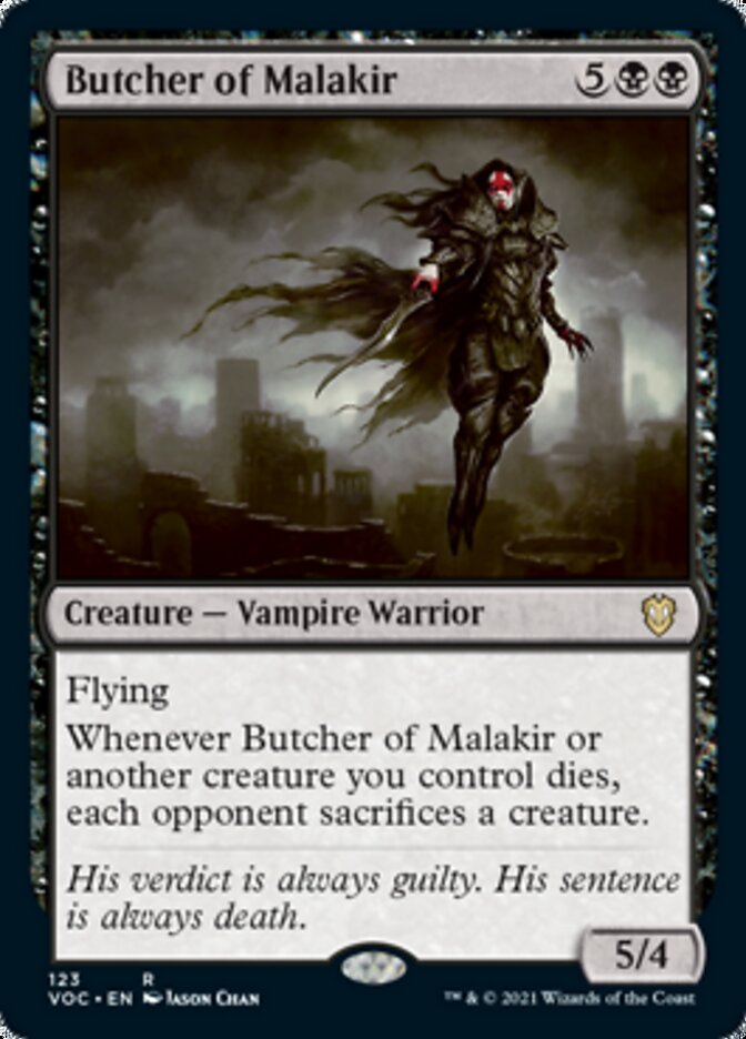 Butcher of Malakir [Innistrad: Crimson Vow Commander] | Chromatic Games