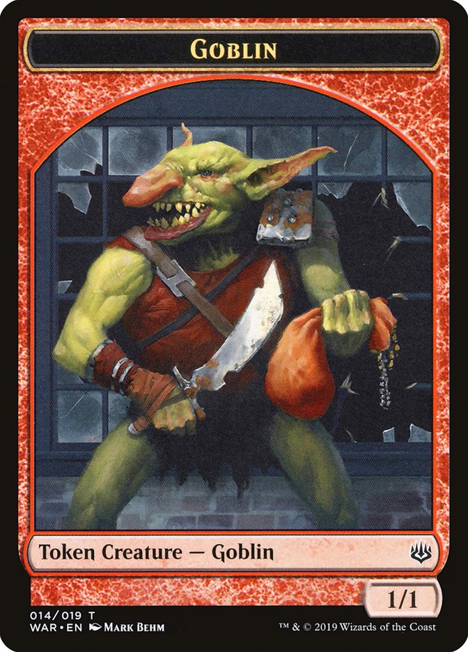 Goblin Token [War of the Spark Tokens] | Chromatic Games