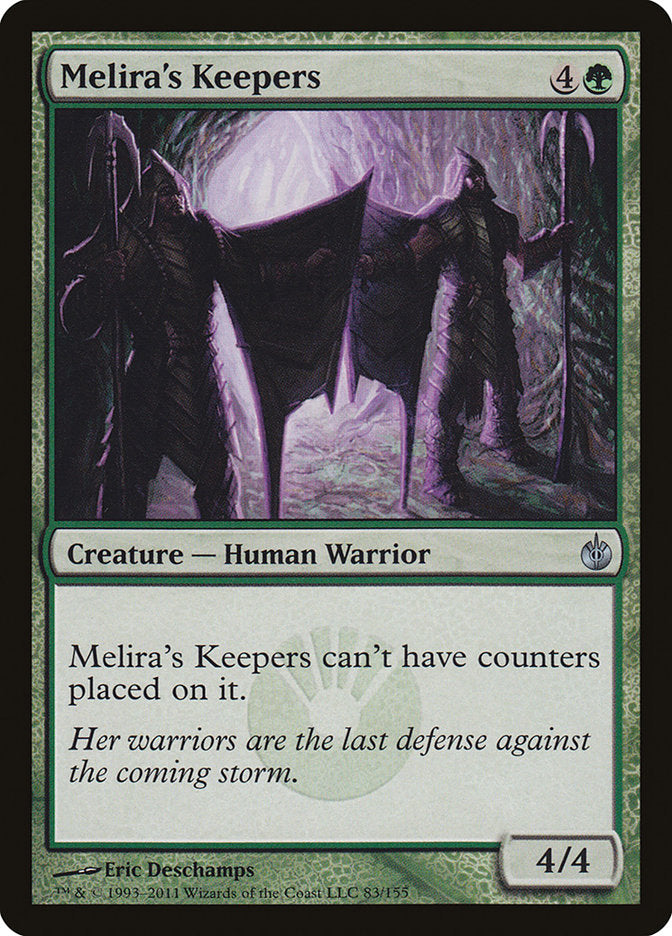 Melira's Keepers [Mirrodin Besieged] | Chromatic Games