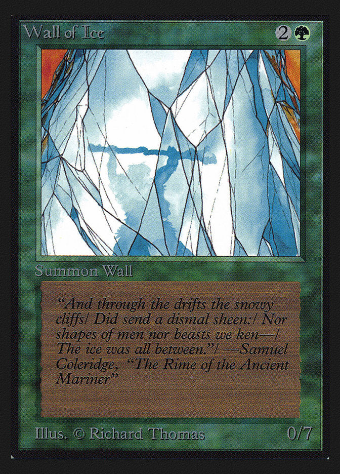 Wall of Ice [International Collectors' Edition] | Chromatic Games