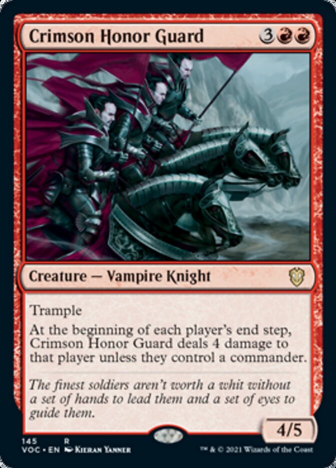 Crimson Honor Guard [Innistrad: Crimson Vow Commander] | Chromatic Games