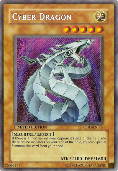 Cyber Dragon [CT03-EN002] Secret Rare | Chromatic Games