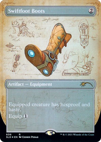 Swiftfoot Boots (Blueprint) [Secret Lair Drop Promos] | Chromatic Games