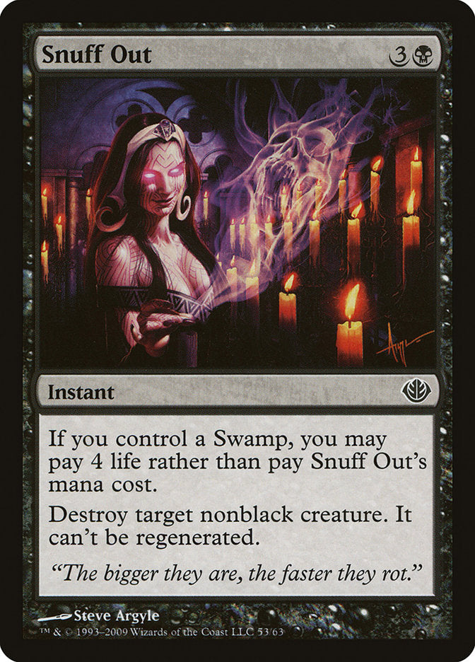 Snuff Out [Duel Decks: Garruk vs. Liliana] | Chromatic Games