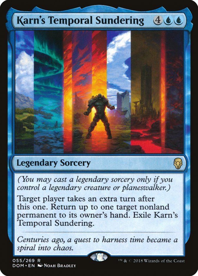 Karn's Temporal Sundering [Dominaria] | Chromatic Games