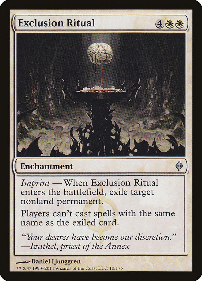 Exclusion Ritual [New Phyrexia] | Chromatic Games