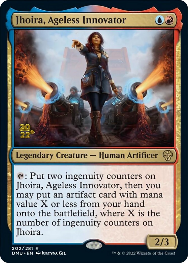 Jhoira, Ageless Innovator [Dominaria United Prerelease Promos] | Chromatic Games