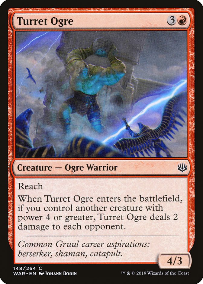 Turret Ogre [War of the Spark] | Chromatic Games