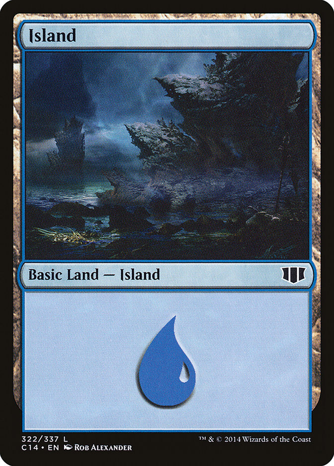 Island (322) [Commander 2014] | Chromatic Games