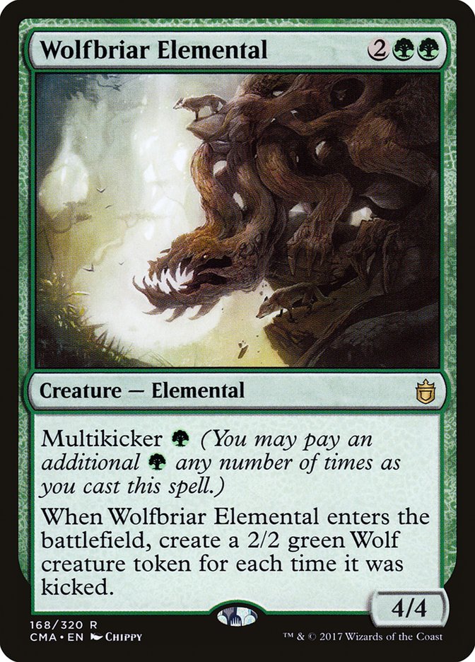 Wolfbriar Elemental [Commander Anthology] | Chromatic Games