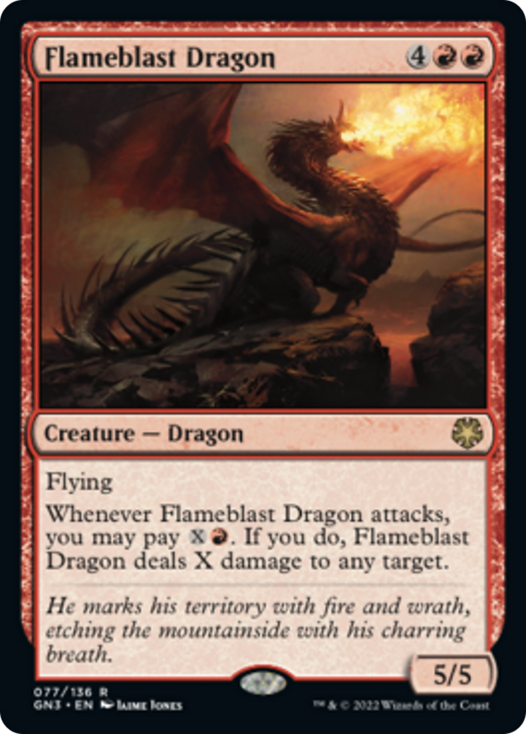 Flameblast Dragon [Game Night: Free-for-All] | Chromatic Games